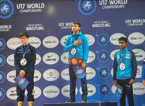 World Championship in freestyle wrestling among cadets in Italy